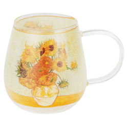 SUNFLOWERS KUBEK SZKLANY 530ml