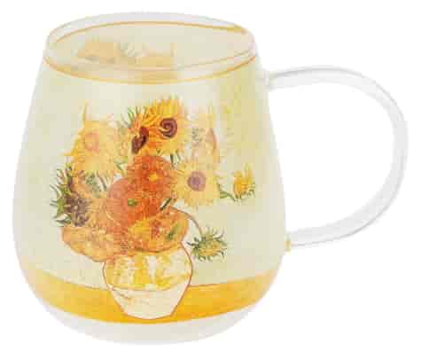 SUNFLOWERS KUBEK SZKLANY 530ml