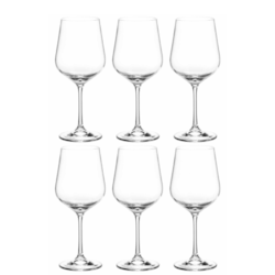 BOHEMIA STRIX KIELISZEK WINO 360 6szt