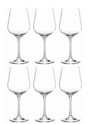 BOHEMIA STRIX KIELISZEK WINO 360 6szt