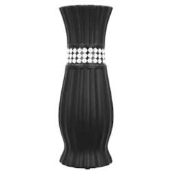 WAZON CERAMICZNY CW62 CZARNY h-61cm