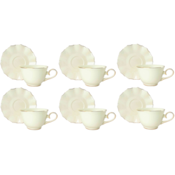 MALAGA CREAM KOMPLET FILIŻANEK 6+6 250ml