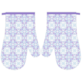 RĘKAWICE KUCHENNE MAGNES KPL 2szt ORNAMENT F26S728