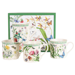 FLOWER DREAM KUBEK KOMPLET 4EL 400ml