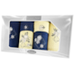 GIFT VI KPL RĘCZNIKÓW 6EL KREMOWY/GRANATOWY 02