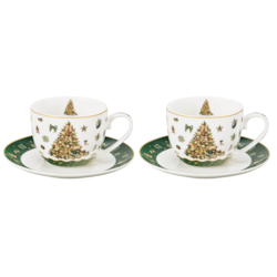 BN TREE SPARKLE KOMPLET FILIŻANEK 2+2 270ml
