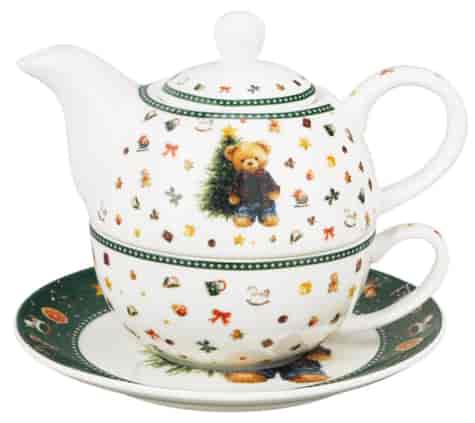 BN TEDDY NOEL CZAJNICZEK Z FILIŻANKĄ 300ml 3EL