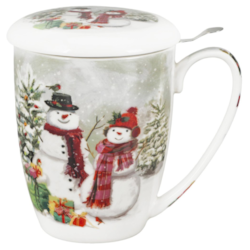 BN SNOWMAN SMILE KUBEK ZAPARZACZ 360ml