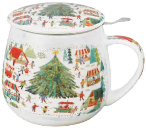 BN CHRISTMAS MARKET KUBEK ZAPARZACZ BARYŁKA 430ml
