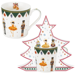 BN NUTCRACKERS KUBEK 400ml + OPAK CHOINKA