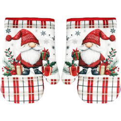 RĘKAWICE KUCHENNE MAGNES KPL 2szt HOLIDAY F25A2177