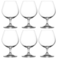 BOHEMIA SYLVIA KLARA KIELISZEK BRANDY 400 6szt