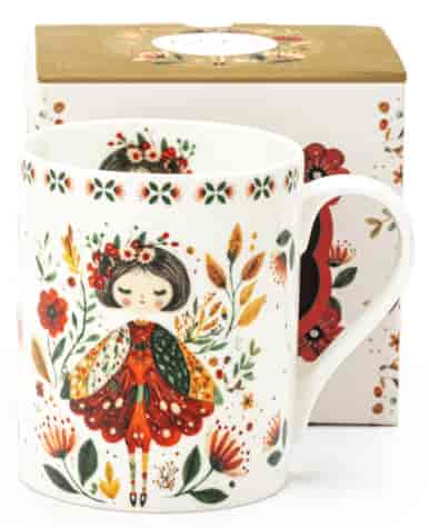 KWIATOWA WRÓŻKA BC KUBEK SIMPLY W PUDEŁKU 380ml