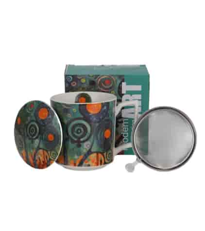 MODERN TWISTED KUBEK ZAPARZACZ W PUDEŁKU 450ml