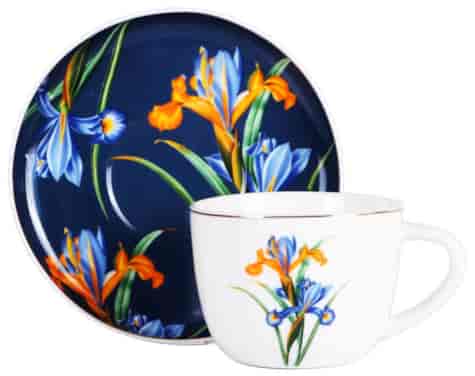 SANDRA FILIŻANKA ZE SPODKIEM 1+1 240ml BOX PCV