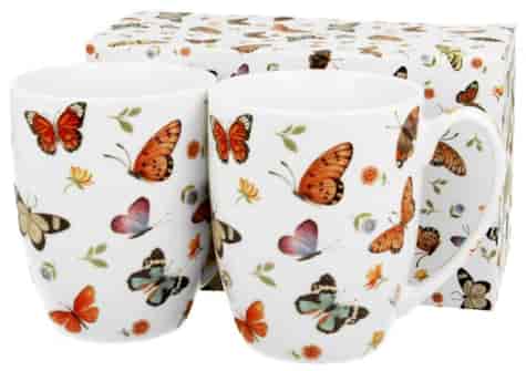 BUTTERFLIES CR KUBEK KOMPLET 2EL W PUDEŁKU 360ml