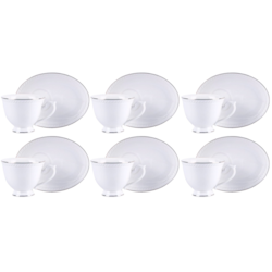 DOMINICA KOMPLET FILIŻANEK 6+6 220ml