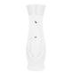 WAZON CERAMICZNY BW45 BIAŁY h-45,5cm