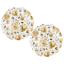 ENGLISH ROSES WHITE TALERZ OBIADOWY KOMPLET 2SZT