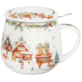 BN CHRISTMAS VILLAGE KUBEK ZAPARZACZ BARYŁKA 430ml