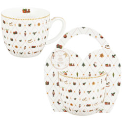 BN ORNAMENT JOY KUBEK 460ml + OPAK Z RĄCZKĄ