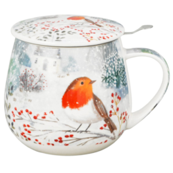 BN ROBIN IN SNOW KUBEK ZAPARZACZ BARYŁKA 430ml