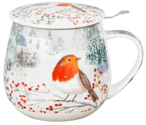 BN ROBIN IN SNOW KUBEK ZAPARZACZ BARYŁKA 430ml