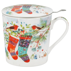 BN CHRISTMAS SOCKS KUBEK ZAPARZACZ DOMEK 400ml