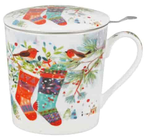 BN CHRISTMAS SOCKS KUBEK ZAPARZACZ DOMEK 400ml