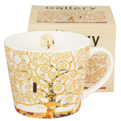 TREE OF LIFE ECRU KUBEK PROSTY W PUDEŁKU 600ml