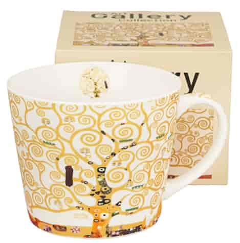 TREE OF LIFE ECRU KUBEK PROSTY W PUDEŁKU 600ml