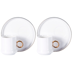 NEVADA ESPRESSO KOMPLET FILIŻANEK 2+2 100ml