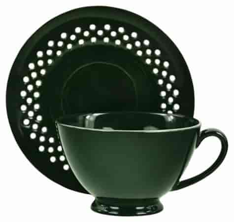 BISETTE FILIŻANKA ZE SPODKIEM 1+1 260ml GREEN A