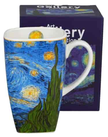 STARRY NIGHT KUBEK KUBAS KWADRAT W PUDEŁKU 650ml