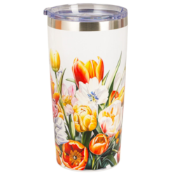 TULIPANY KUBEK PROSTY TERMICZNY 600ml