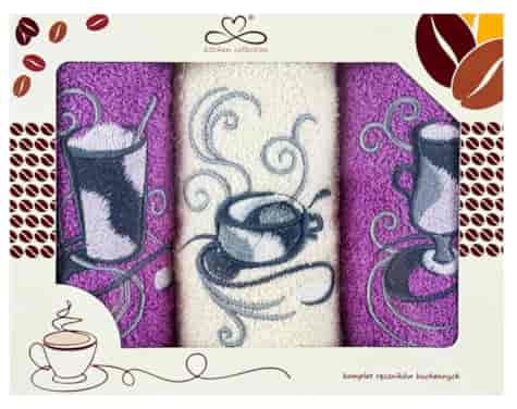 RĘCZNIK KUCHENNY ŚCIERKA HAFT 30x50cm 3szt wzM03