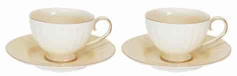 VANESA CREAM KOMPLET FILIŻANEK 2+2 230ml