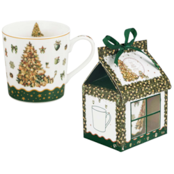 BN TREE SPARKLE KUBEK 400ml + OPAK DOMEK