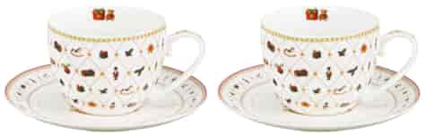 BN ORNAMENT JOY KOMPLET FILIŻANEK 2+2 270ml