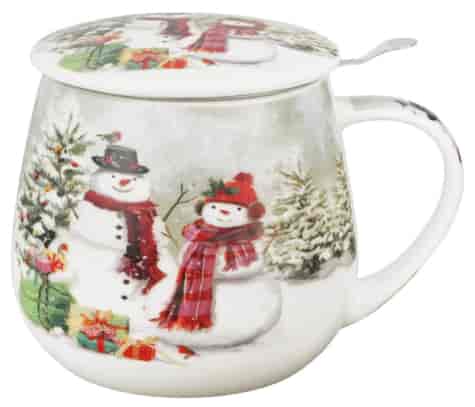 BN SNOWMAN SMILE KUBEK ZAPARZACZ BARYŁKA 430ml