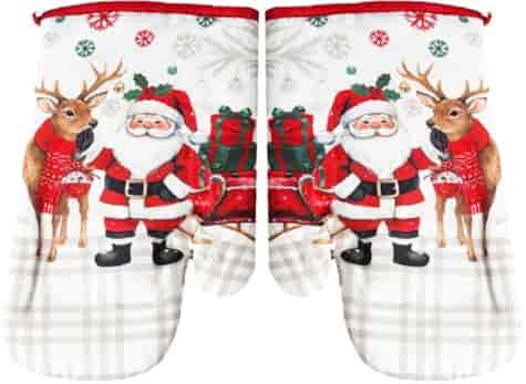 RĘKAWICE KUCHENNE MAGNES KPL 2szt HOLIDAY F25A2197