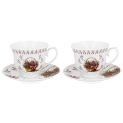 LAWENDA CR KOMPLET FILIŻANEK 2+2 250ml