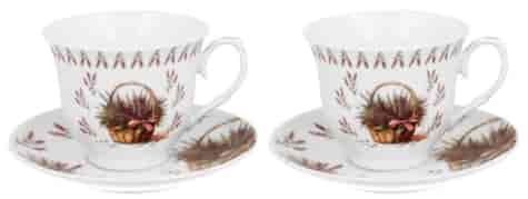 LAWENDA CR KOMPLET FILIŻANEK 2+2 250ml