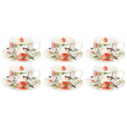 APRIL KOMPLET FILIŻANEK 6+6 270ml