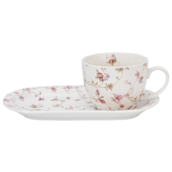 SAFA FILIŻANKA ZE SPODKIEM 1+1 450ml ŚNIADANIE