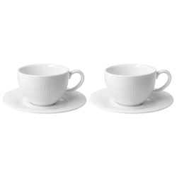 RAPHAEL WHITE KOMPLET FILIŻANEK 2+2 240ml