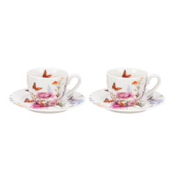 SUMMER ESPRESSO KOMPLET FILIŻANEK 2+2 110ml