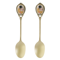 THE KISS CLASSIC ŁYŻECZKA ZŁOTA KOMPLET 2EL 13,5cm