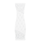 WAZON CERAMICZNY BW46 BIAŁY h-45,5cm