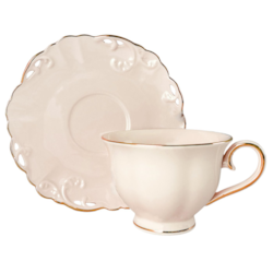 CHARLOTTE CREAM FILIŻANKA ZE SPODK 1+1 250ml BOX